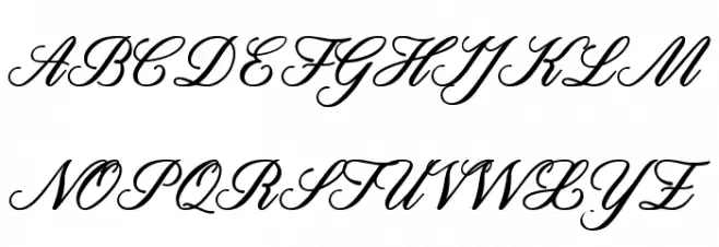 CatherinedeBeaumont フォント 大文字