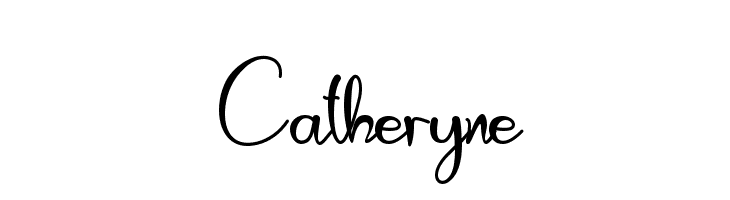 Catheryne  baixar fontes gratis