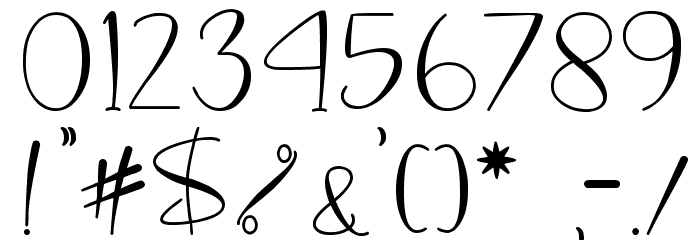 Catheryne Font OTHER CHARS