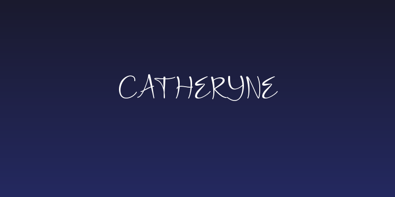 Catheryne Social Header