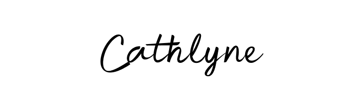 Cathlyne  font caratteri gratis