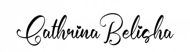 Cathrina Belisha  Descarca Fonturi Gratis