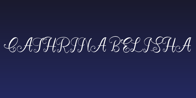 Cathrina Belisha Social Header