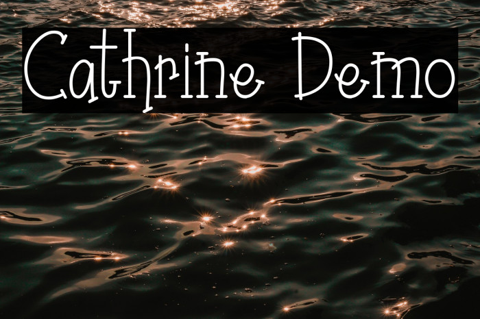Cathrine Demo Example 1