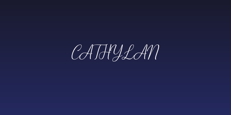 Cathylan Social Header