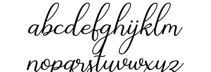 Cathylan Font LOWERCASE