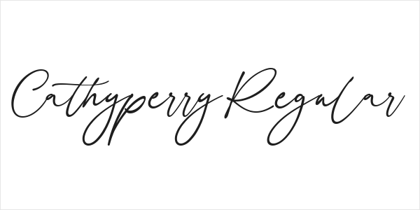 Cathyperry Regular Logo