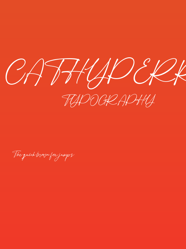 Cathyperry Regular Poster