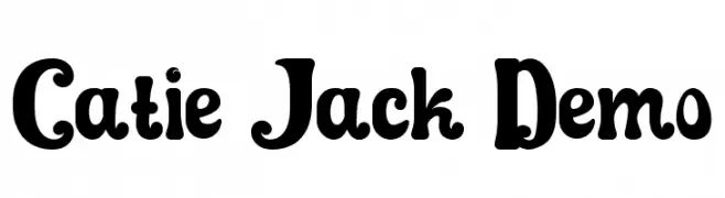 Catie Jack Demo  नि: शुल्क फ़ॉन्ट्स डाउनलोड