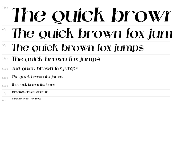 Catilde-Italic Waterfall