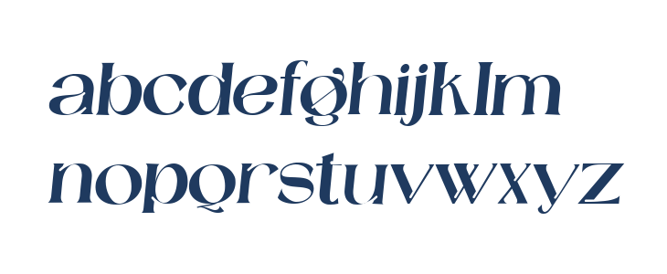 Catilde Italic Lowercase