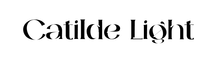 Catilde Light  font caratteri gratis