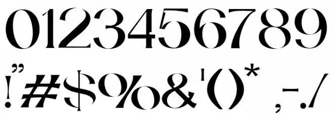 Catilde-Light Font OTHER CHARS