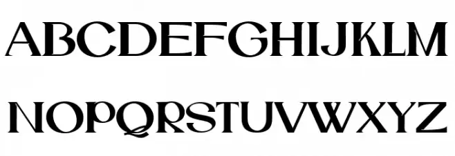 Catilde Semi Bold 字体 大写
