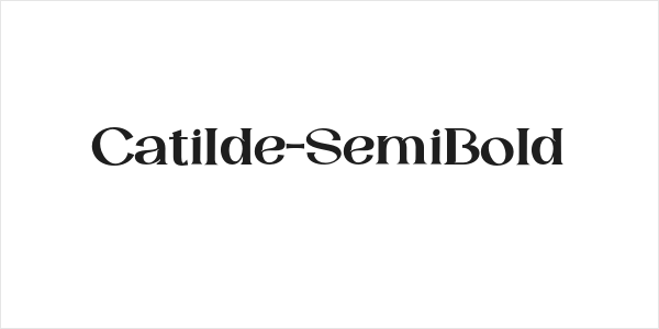 Catilde-SemiBold Logo