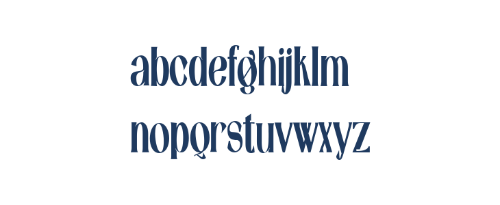 Catilde SemiCondensed Lowercase