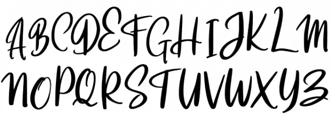 Catline FREE Font UPPERCASE