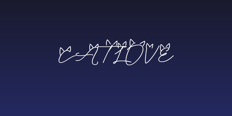 Catlove Social Header