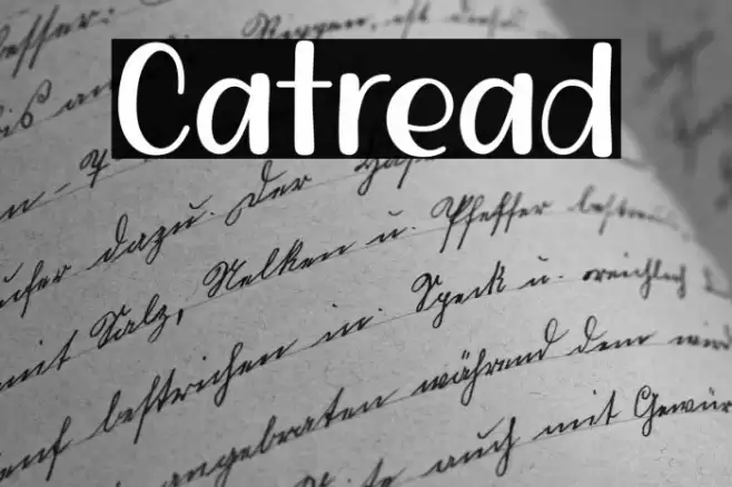 Catread Caratteri examples