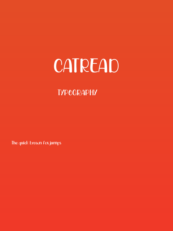 Catread Poster