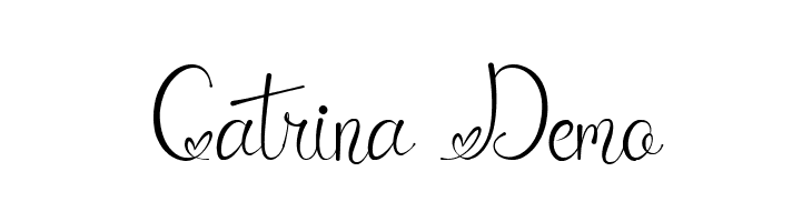 Catrina Demo  Free Fonts Download