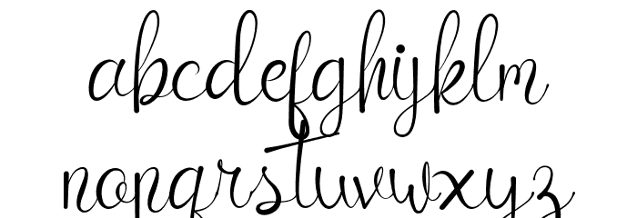 CatrinaDemo Font LOWERCASE