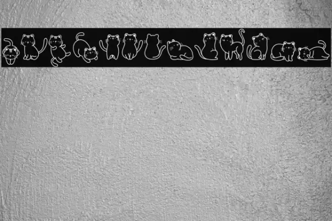 Cats Lover Шрифта examples