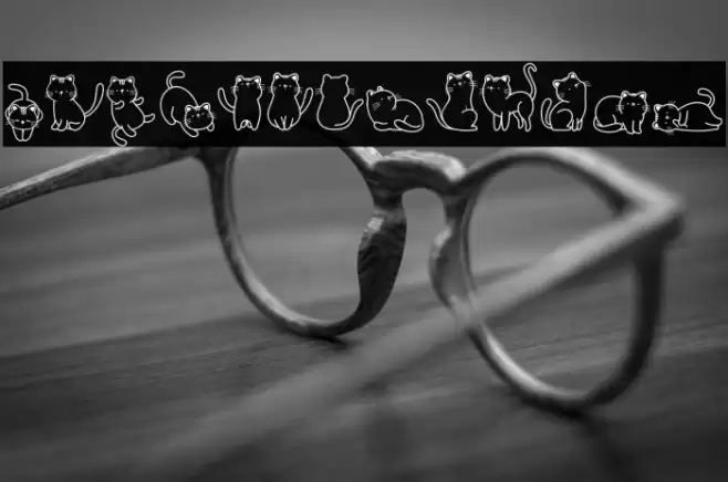 Cats Lover Шрифта examples