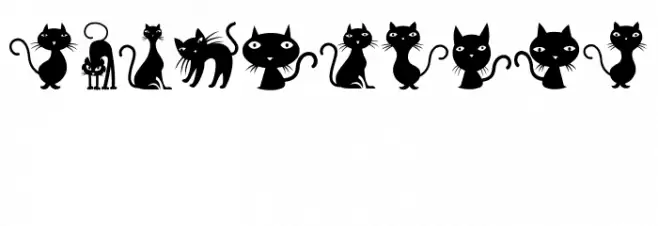 Cats Regular Fonte MAIÚSCULAS