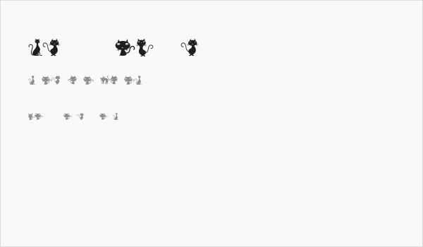 Cats Regular Business Card