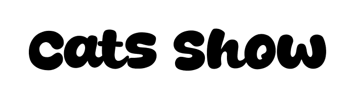 Cats Show  Frei Schriftart Herunterladen