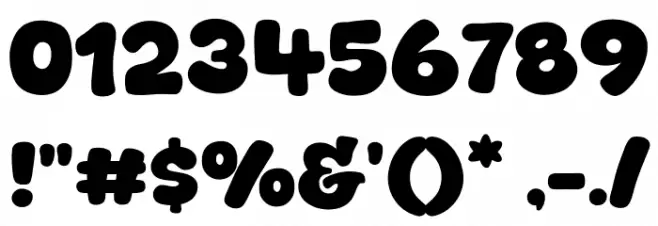 Cats Show Font OTHER CHARS