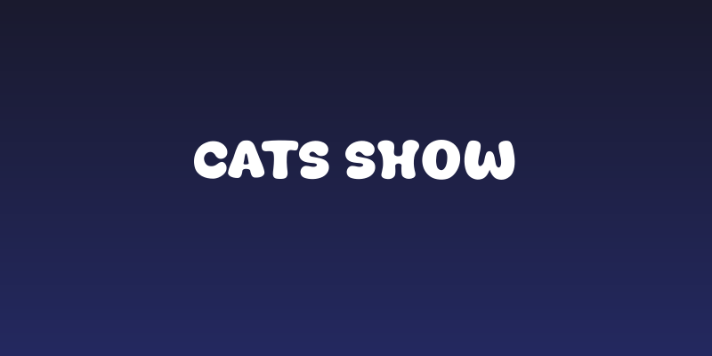 Cats Show Social Header