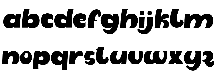 Cats Style Font LOWERCASE