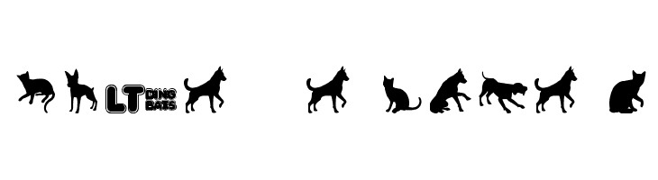 Cats vs Dogs LT  免费字体下载
