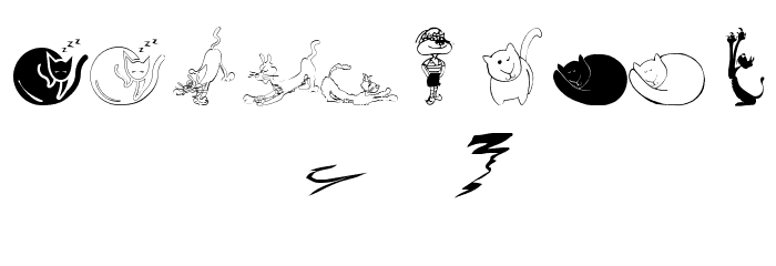 CatsCats Font OTHER CHARS