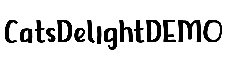 CatsDelightDEMO Schriftart