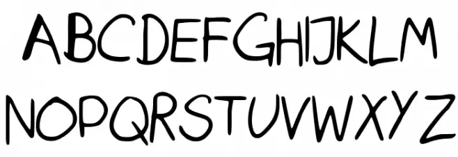 CatsHandwriting Шрифта ВЕРХНИЙ