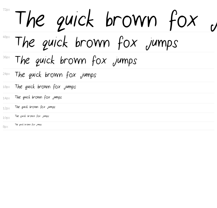 CatsHandwriting Waterfall