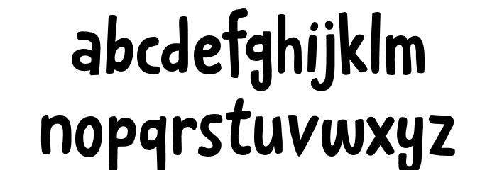 CatskinDEMO-Regular 字体 小写