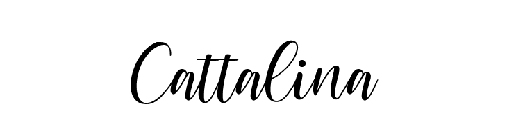 Cattalina  免费字体下载