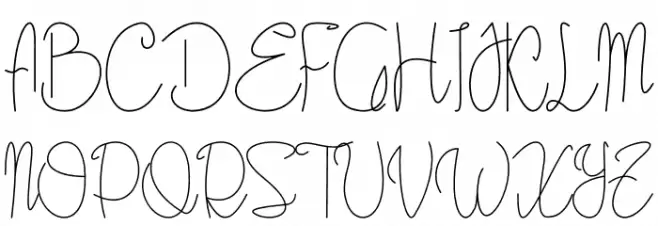 Cattalleya Demo Schriftart Groß