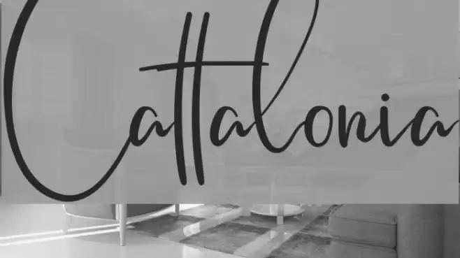 Cattalonia Font examples
