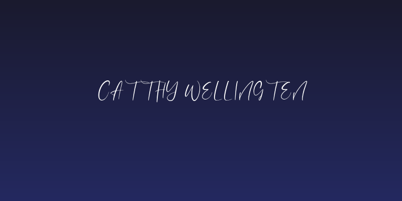 Catthy Wellingten Social Header