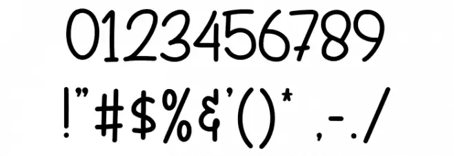 Cattie Font OTHER CHARS