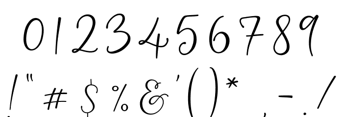 Cattieshine Font OTHER CHARS