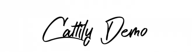 Cattily Demo  नि: शुल्क फ़ॉन्ट्स डाउनलोड