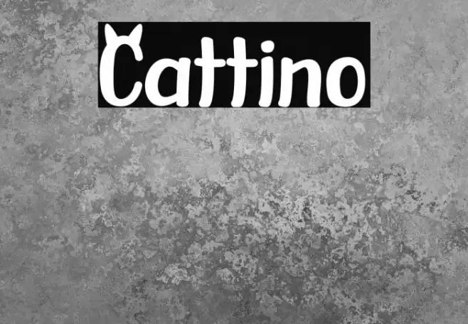 Cattino फ़ॉन्ट examples