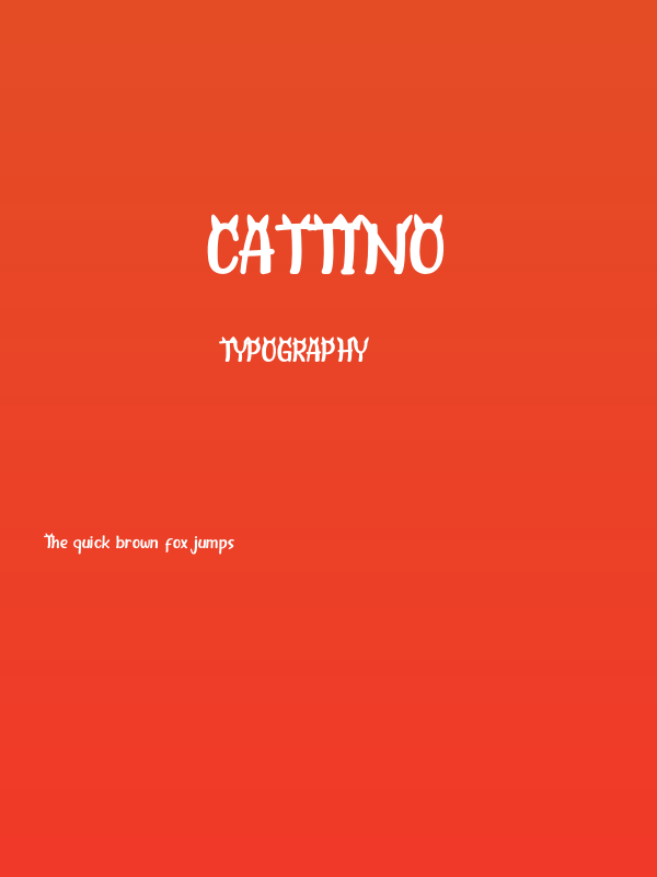 Cattino Poster