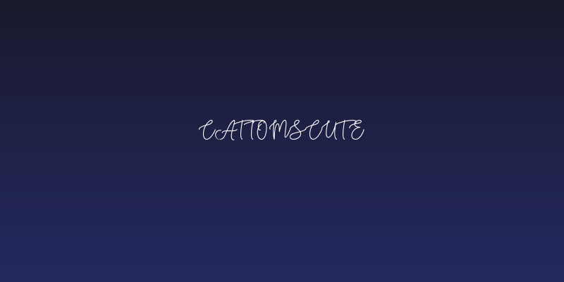 Cattomscute Social Header